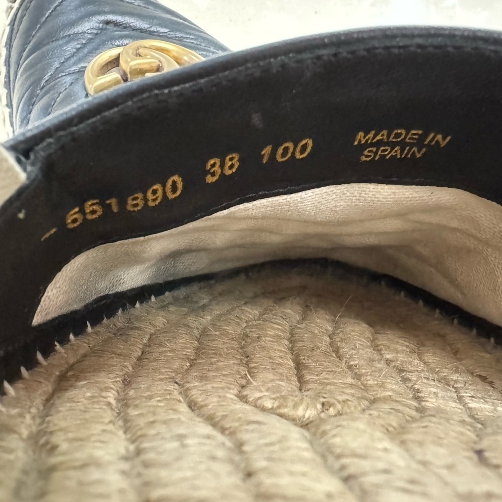 Authentic Gucci espadrilles - Picture 8 of 10